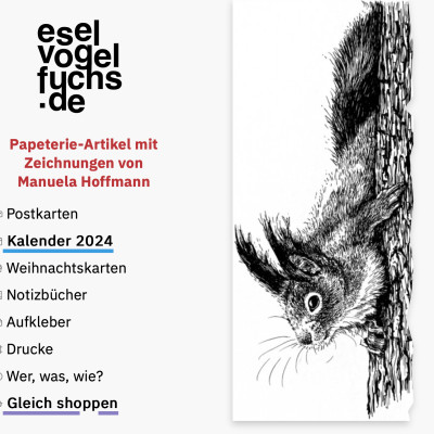 Screenshot der Website